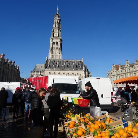 Appart Pop 1 Centre Ville Calme Avec Parking Arras Luaran gambar